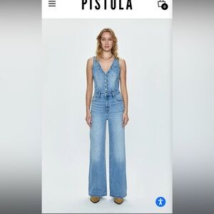 Pistola denim jumpsuit, aria jumpsuit - essence